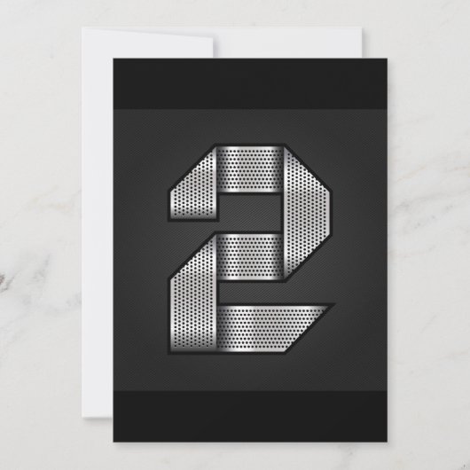 Chromium Numéro Deux Invitations (Devant)