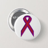 Chronic Migraine Awareness Ribbon - Pin Ronde Button 5,7 Cm (Voorkant /achterkant)