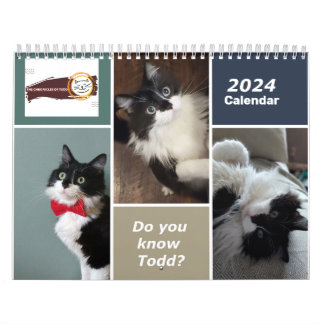 Chronicles of Todd 2024 Calendar Kalender