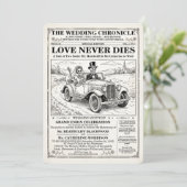 Chronique de squelettes Invitation de mariage (Debout devant)