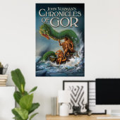 Chroniques de Gor Poster - Bêtes de Gor (Bureau à domicile)