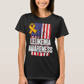Chronische leukemie Bewustzijnslint - Leukemie Sur T-shirt