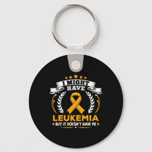 Chronische leukemie Leukemie heeft ME niet Sleutelhanger
