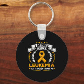 Chronische leukemie Leukemie heeft ME niet Sleutelhanger (Voorkant)