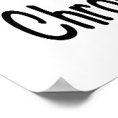 Chronische migraine Awareness Butterfly Poster (Hoek)