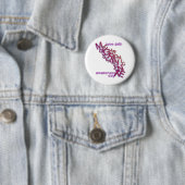 Chronische migraine-ziekte - Word-krambel - Button (In situ)