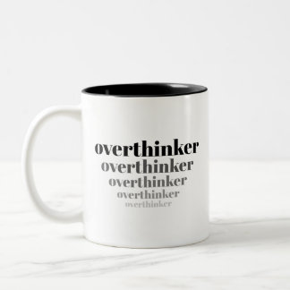 Chronische Overdenker Mok