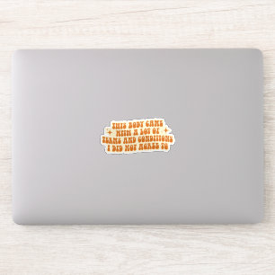 Chronische ziekte en onzichtbare handicap bewustzi sticker