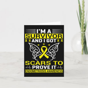 Chronische ziekte Endo Warrior Endometriosis Aware Kaart