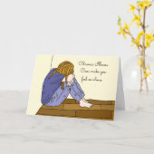 Chronische ziekte, helemaal alleen, ik ben hier vo kaart (Gele Bloem)