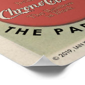 Chrono-Cola Baseball Ad Print (Hoek)