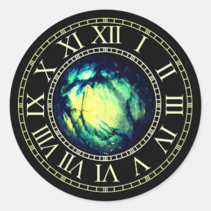 Chrono Mistica Sticker - Groene Labradoriet (B)
