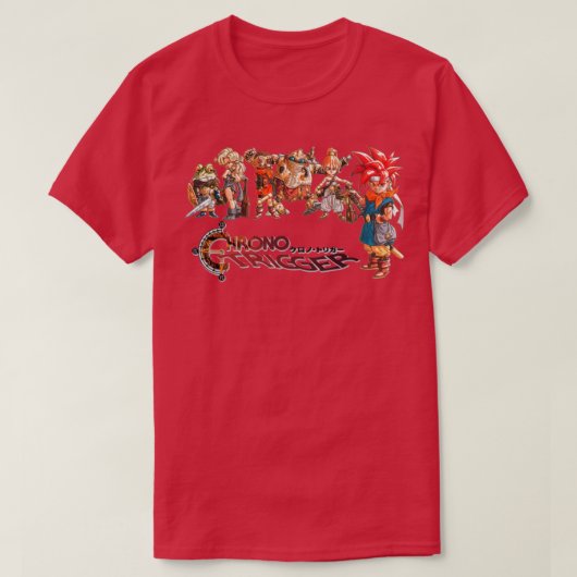 CHRONO TRIGGER 8 T-SHIRT (Design voorkant)