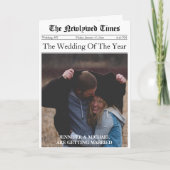 Chronologie de mariage dans le journal Programme h (Devant)