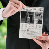 Chronologie du Faire-part de mariage photo du jour