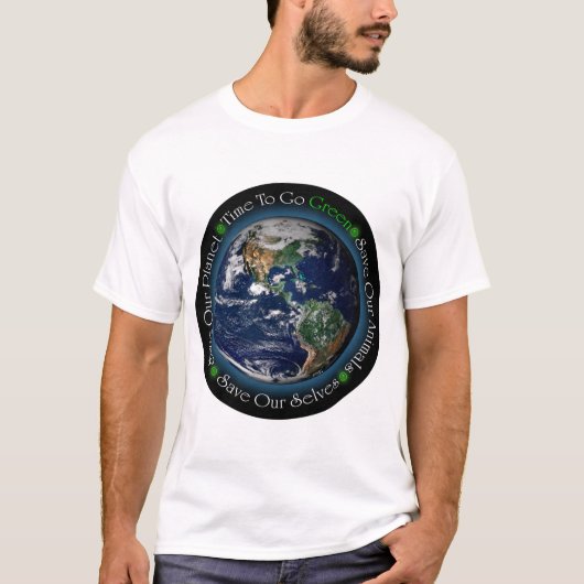 Chronométrez au devenez écolo le T-shirt (Devant)