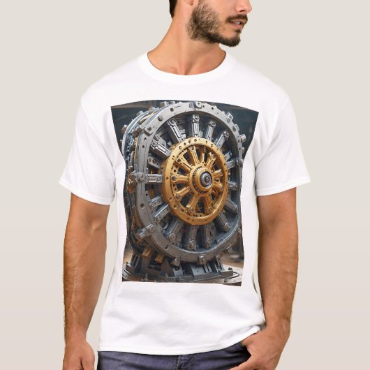 Chronos Engine: Revolutionizing Timekeeping T-shirt (Voorkant)