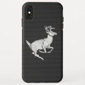 Chroom als het runnen van Deer op de afdruk van ko Case-Mate iPhone Case (Achterkant)