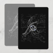 Chroom als kankerdierentuin op Hevelius (Voorkant / Achterkant)