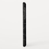 Chroom als kankerdiersymbool op Hevelius Case-Mate iPhone Case (Achterkant/links)