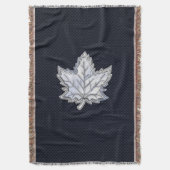 Chroom als leder van een aple op koolstofvezel afd deken (Voorkant Verticaal)