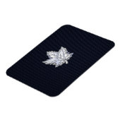 Chroom als leder van een aple op koolstofvezel afd magneet (Linkerzijde)