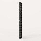 Chroom als neusachtig wiel op koolstofvezel Case-Mate iPhone case (Achterkant/links)