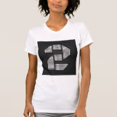 Chroom nummer twee vrouwen T-shirt (Voorkant)