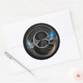 CHROOM RONDE STICKER (Envelop)