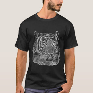 chroom silver tiver t-shirt