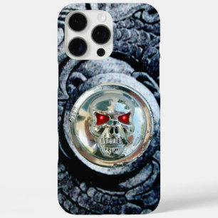 CHROOM SKULL MET FANTASY GRIFFINS iPhone 16 PRO MAX HOESJE