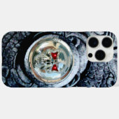 CHROOM SKULL MET FANTASY GRIFFINS Case-Mate iPhone CASE (Achterkant (horizontaal))