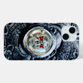 CHROOM SKULL MET FANTASY GRIFFINS Case-Mate iPhone CASE (Achterkant (horizontaal))