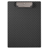 Chroom zoals Capricorn Sign Black Carbon Fibre Klembord (Voorkant)