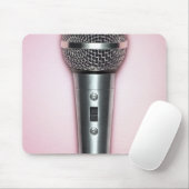 Chroommicrofoon Muismat (Met muis)