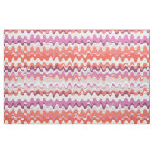Chroze oranje abstract golfpatroon met kleurrijke stof (Fat Quarter)