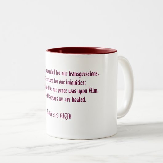 Chrsiaans met zijn strips zijn we hete Mok (Voorkant rechts)