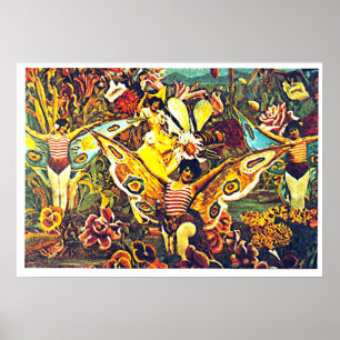 Chrysalis en Butterfly - Poster