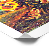 Chrysalis et papillon - Poster (Coin)