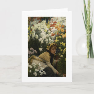 Chrysanten (bloemverkoper) kaart