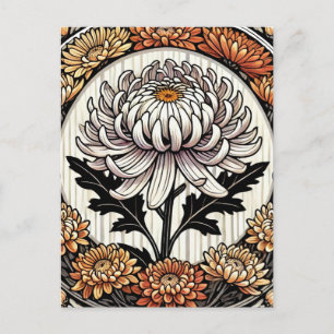 chrysanten briefkaart