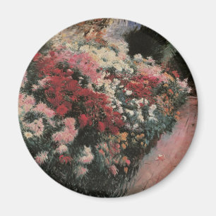 Chrysanten door Dennis Bunker Miller, Fine Art Magneet