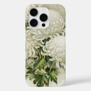 Chrysanten – Elegante botanische iPhone 16 Pro Hoesje