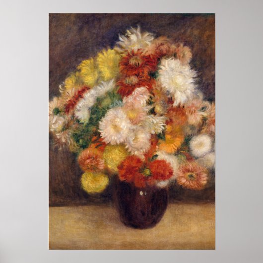 Chrysanten Poster (Voorkant)