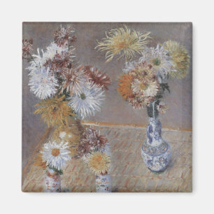Chrysanten van Gustave Caillebotte Magneet