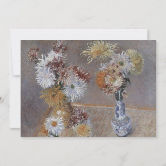 Chrysanthema van Gustave Caillebotte (Voorkant)