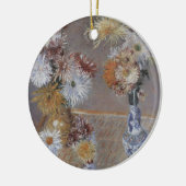 Chrysanthema van Gustave Caillebotte Keramisch Ornament (Links)
