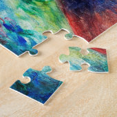 Chrysanthema van Pierre-Auguste Renoir Legpuzzel (Zijkant)