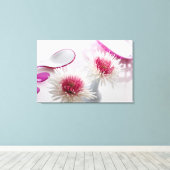 Chrysanthemae Canvas Afdruk (Insitu (Houten vloer))