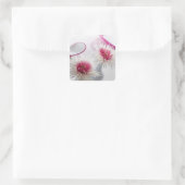 Chrysanthemae Vierkante Sticker (Tas)